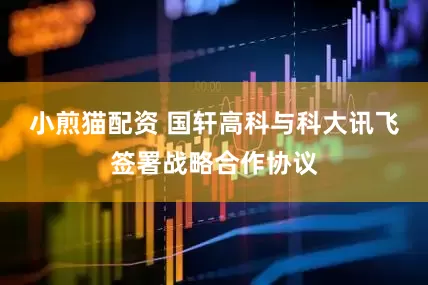 小煎猫配资 国轩高科与科大讯飞签署战略合作协议