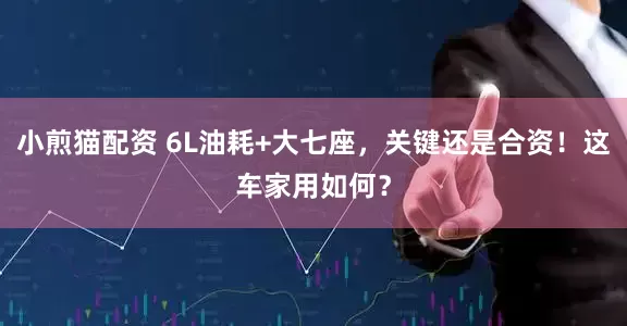 小煎猫配资 6L油耗+大七座，关键还是合资！这车家用如何？